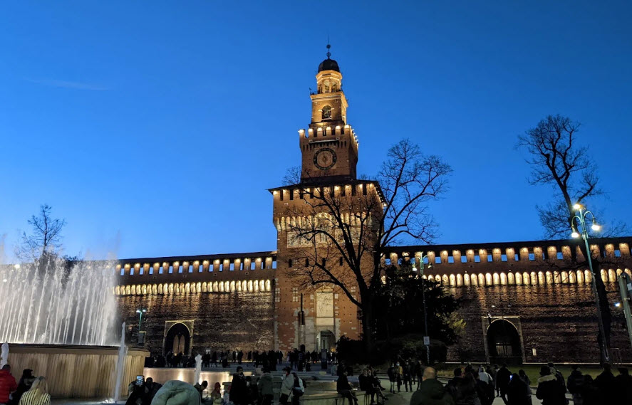 Sforzesco Castle, Italy